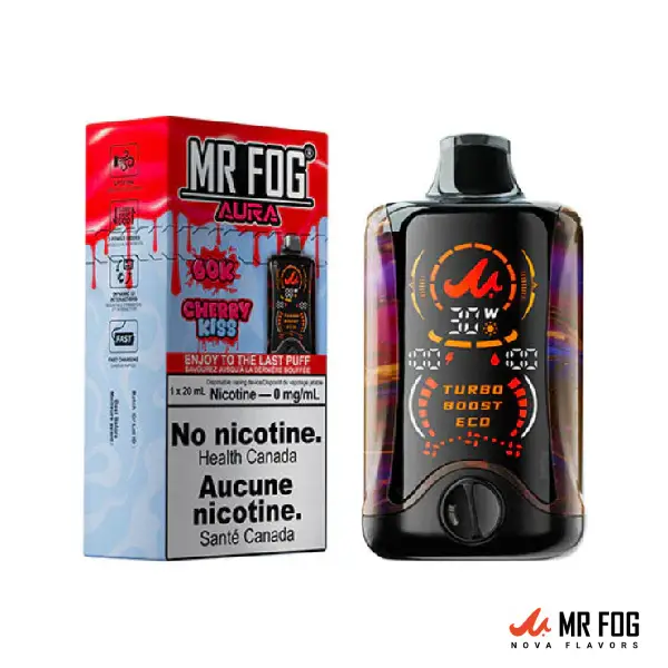 Buy Cherry Kiss Mr Fog Aura 60K Puffs - US