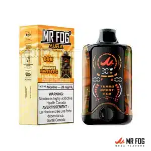 Orange fantastic Mr Fog Aura 60k Puffs