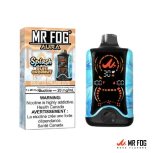 Blue Coconut - Mr Fog Aura 60k Puffs - Splash Edition - Disposable Vape