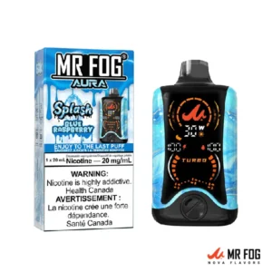 Blue Raspberry - Mr Fog Aura 60k Puffs - Splash Edition - Disposable Vape