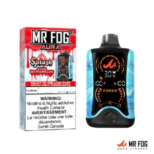 Sour Watermelon - Mr Fog Aura 60k Puffs - Splash Edition - Disposable Vape