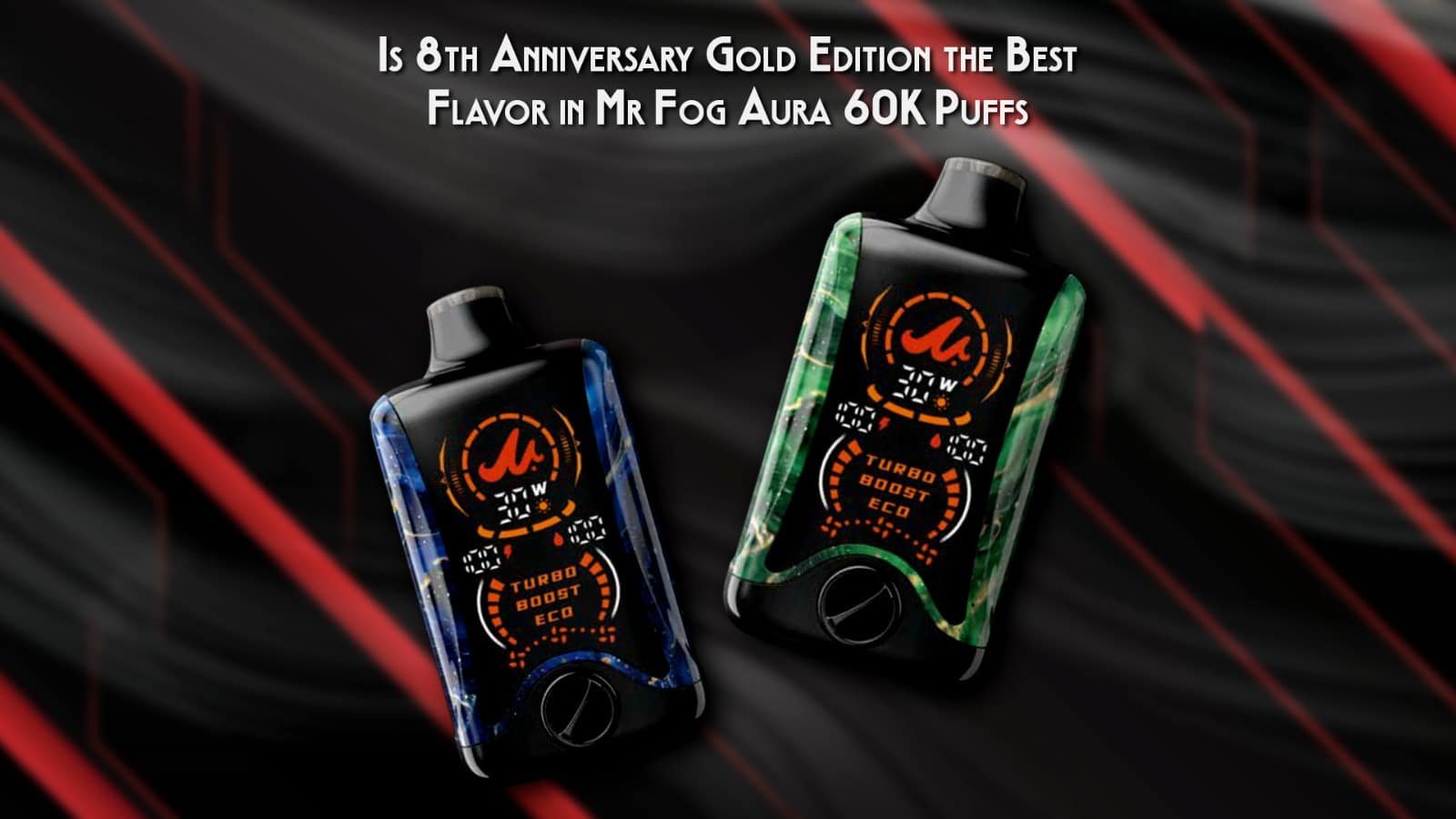 what flavor is the gold edition mr fog Foger Switch Pro Disposable Vape Kit 5% 5-Pack main image 0
