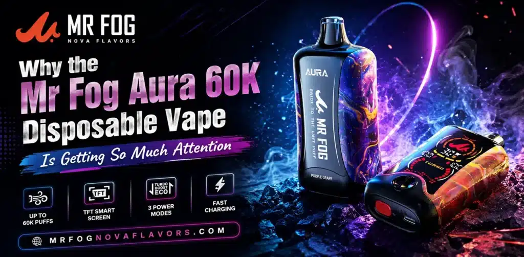 Mr Fog Aura 60K Disposable Vape